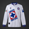 Cruz Azul Retro White Long Sleeve Jersey 1997-98 | Classic FILA Edition