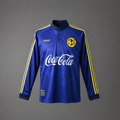 Club América 1997/98 Retro Long Sleeve Jersey | Blue Coca-Cola Edition