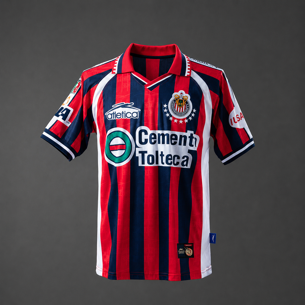 Chivas Guadalajara 1999/00 Retro Home Jersey