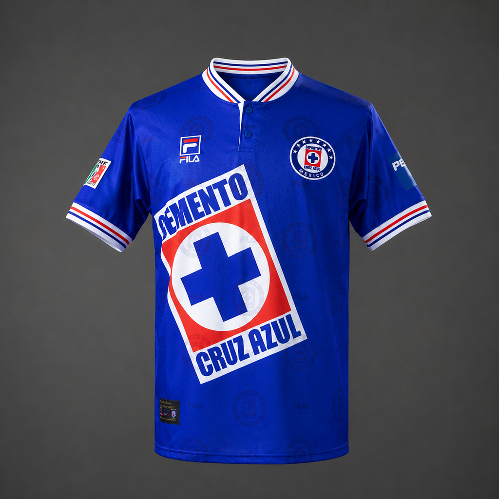 Cruz Azul 1997/98 Home Retro Jersey Short Sleeve