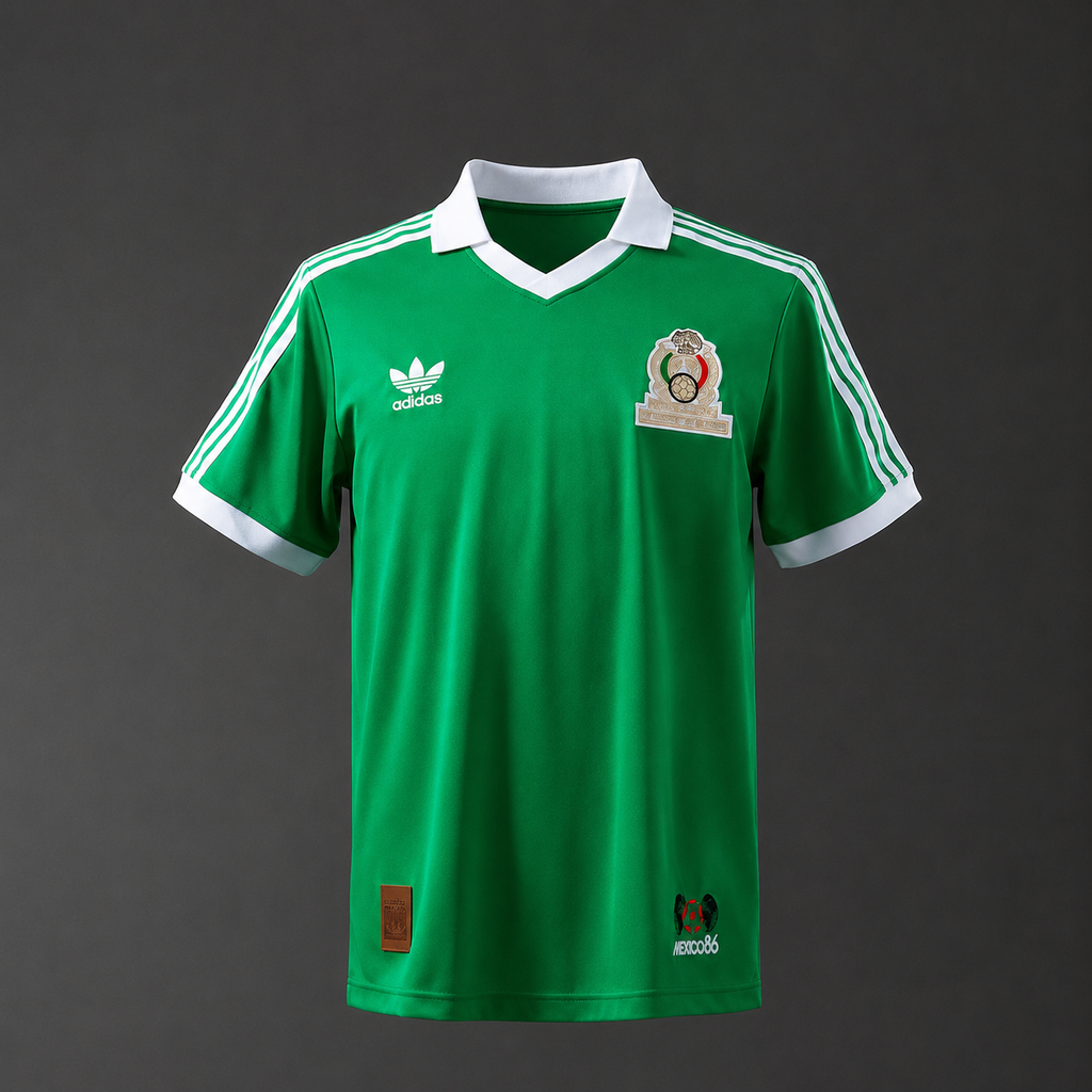 🇲🇽 Mexico 1986 Retro Home Jersey