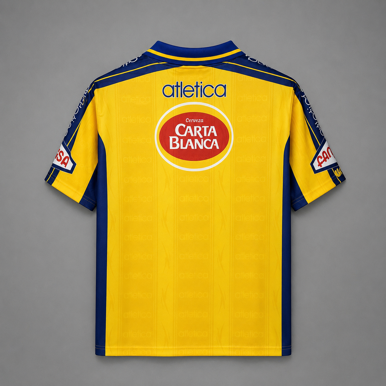 Tigres UANL 1999/2000 Retro Home Jersey – Yellow & Blue Classic